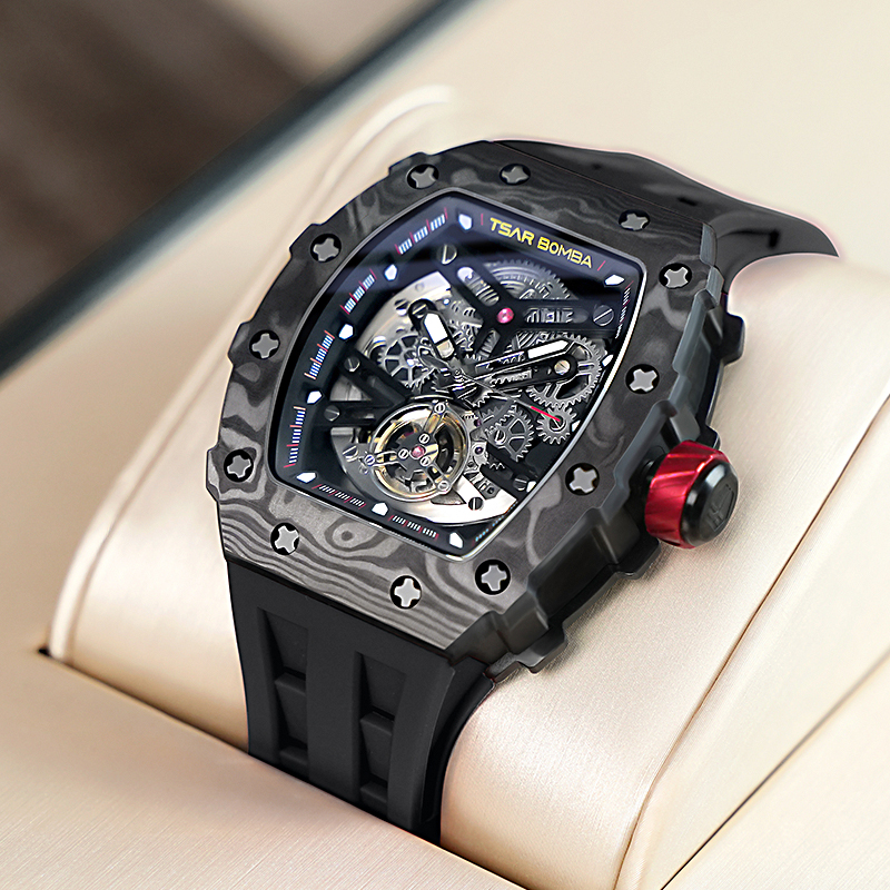 Đồng hồ Tsar Bomba TB8208CF-08 Carbon
