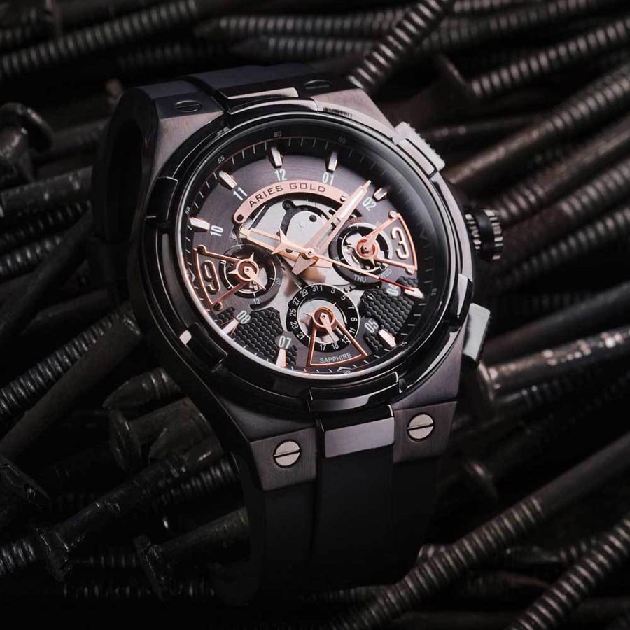 Đồng hồ Aries Gold AG-G7003 BK-BKRG