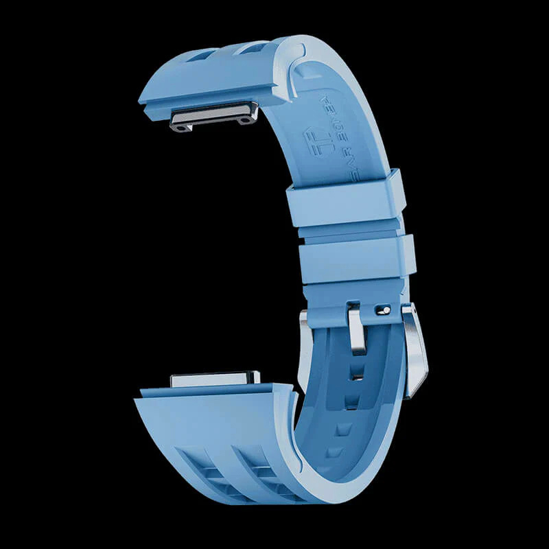 Dây cao su đồng hồ Tsar Bomba D TB8218F-LIGHT BLUE