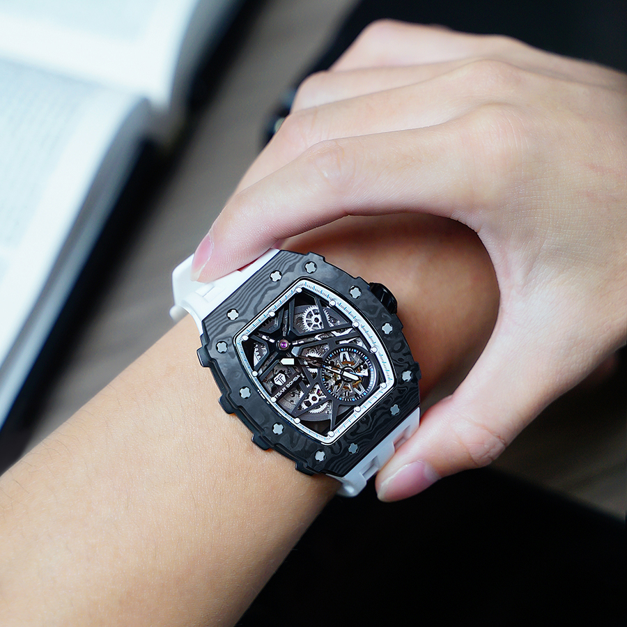Đồng hồ Tsar Bomba TB8209CF-03 Carbon
