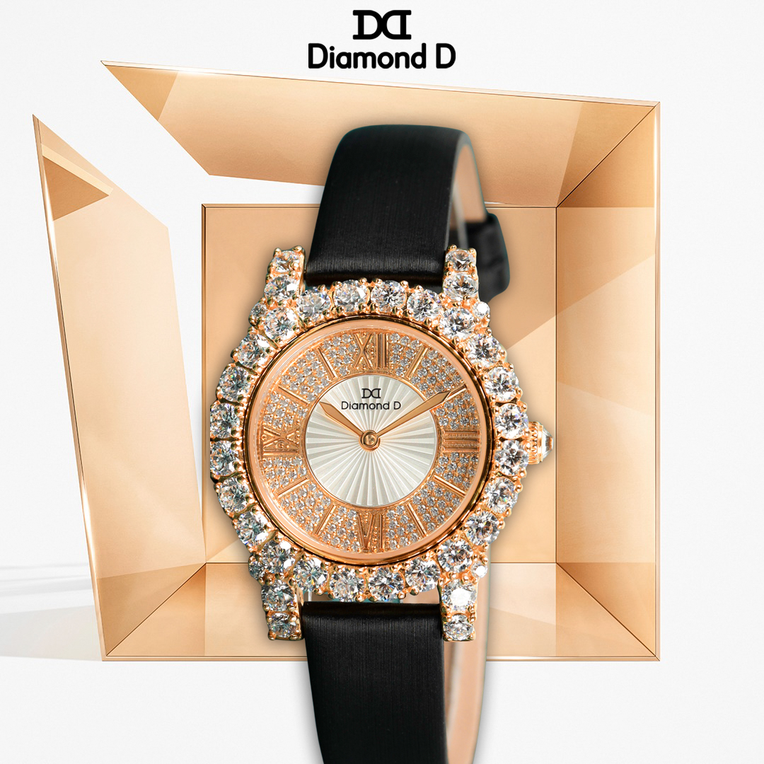 Đồng hồ Diamond D DM55865RG-B