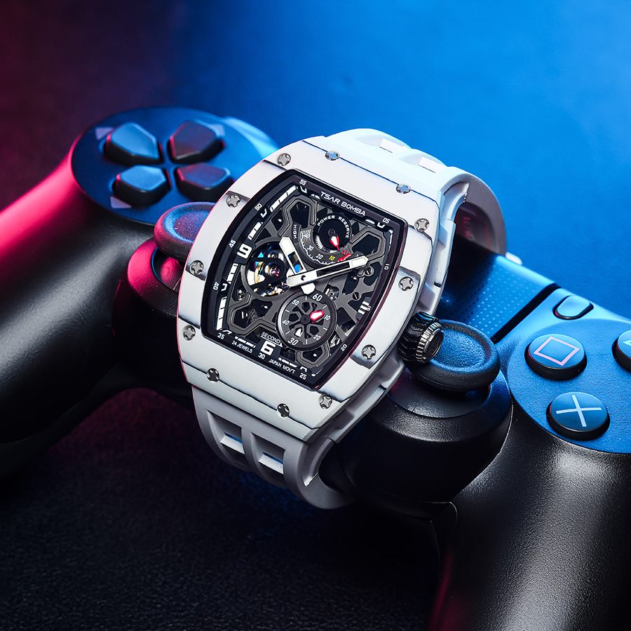 Đồng hồ Tsar Bomba TB8212CF-01 Full Carbon + Ceramic