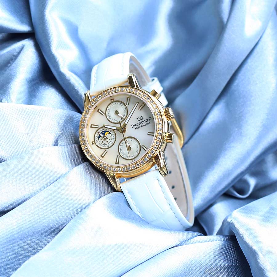 Đồng hồ Diamond D DM64205IG-W