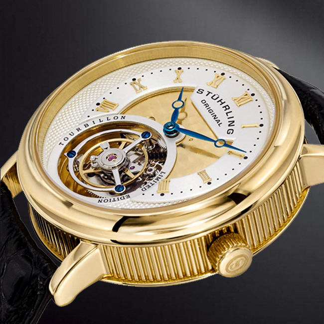  Đồng hồ Stuhrling Original Tourbillon 502.333X2 Limited