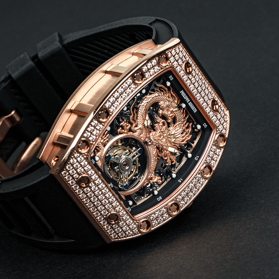 Đồng hồ Philippe Auguste Tourbillon PA8668RG Limited