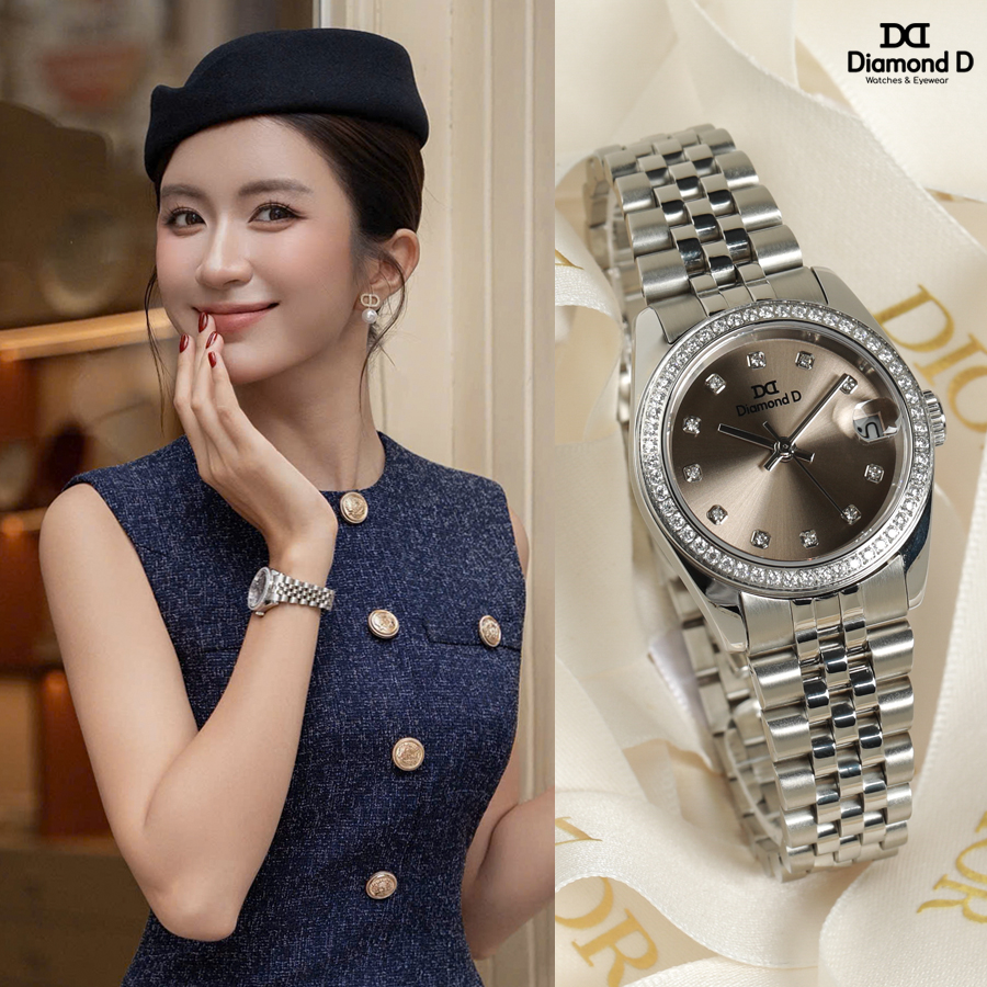 Đồng hồ Diamond D DM1006S-GR
