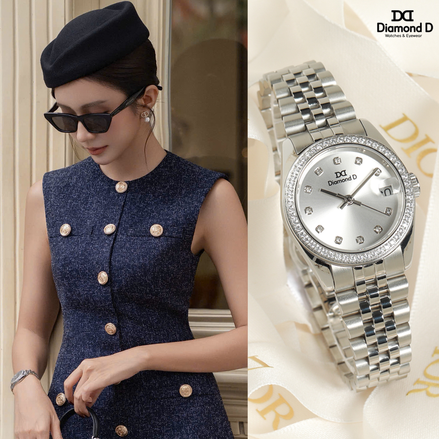 Đồng hồ Diamond D DM1006S-S