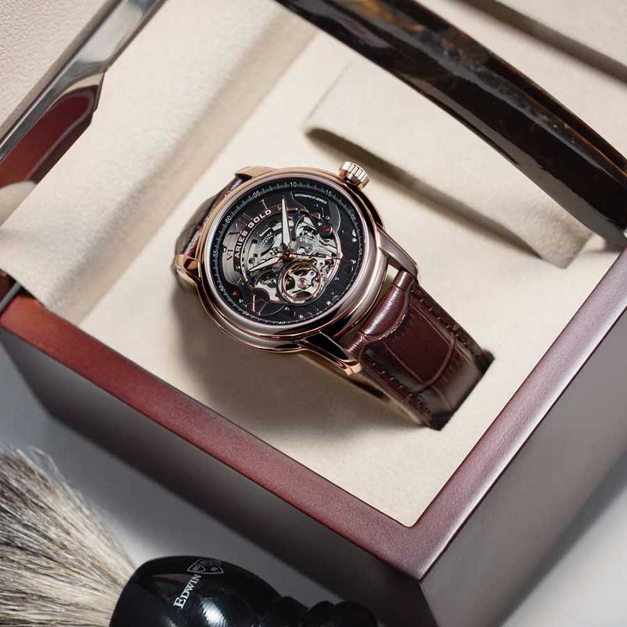 ĐỒNG HỒ ARIES GOLD AG-G9005A RG-BK