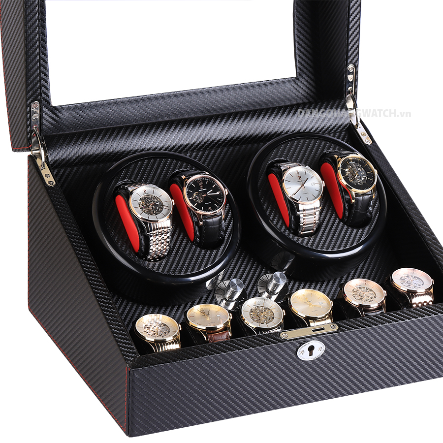 HỘP PHILIPPE AUGUSTE 4 NGĂN XOAY 6 NGĂN BÀY WW4-6/C
