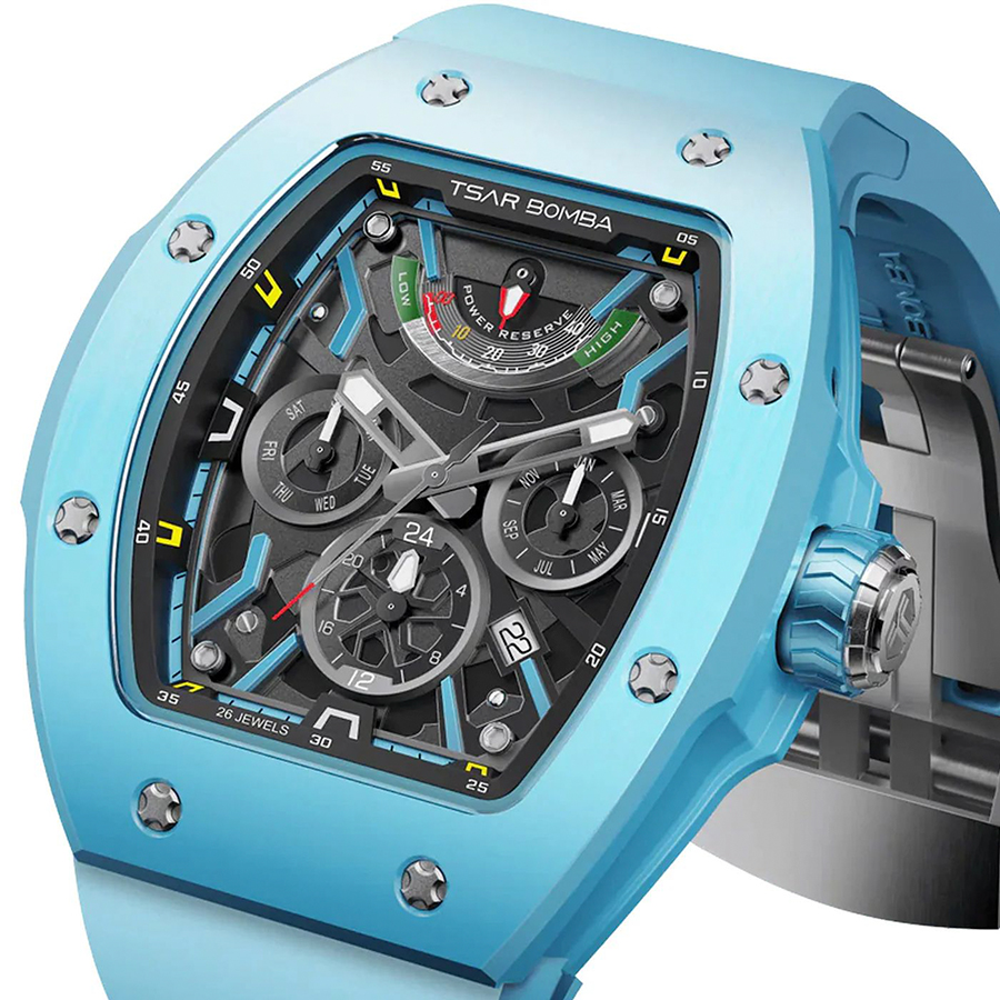 Đồng hồ Tsar Bomba TB8222C-02 Full Ceramic