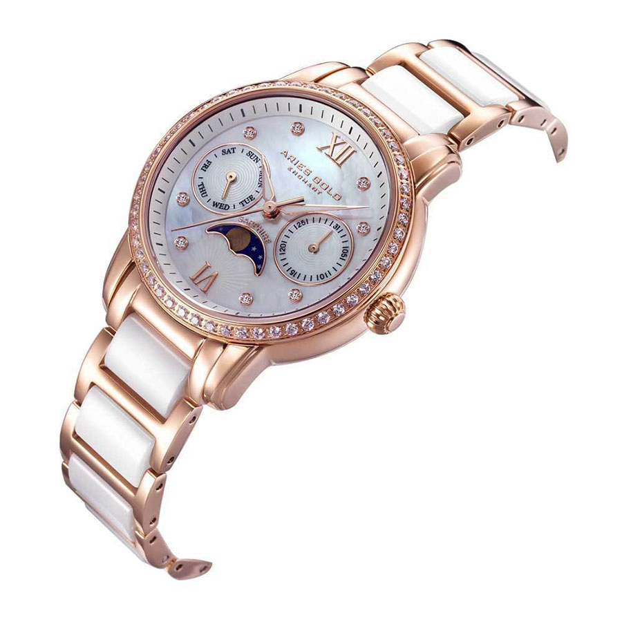 Đồng hồ Aries Gold AG-L58010L RG-MP Ceramic