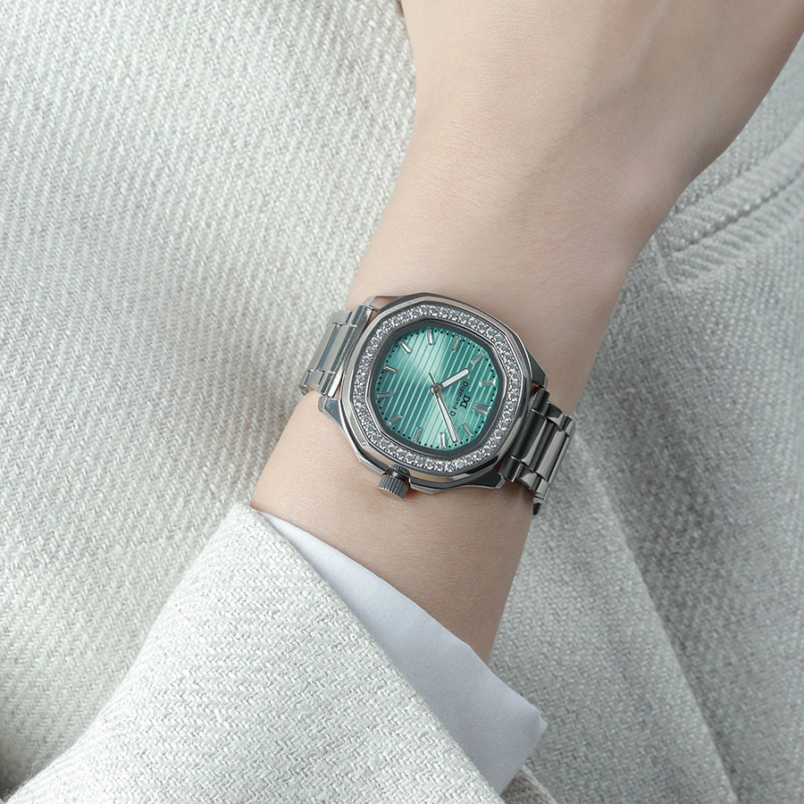 Đồng hồ Diamond D DM1003S-BL Tiffany Blue