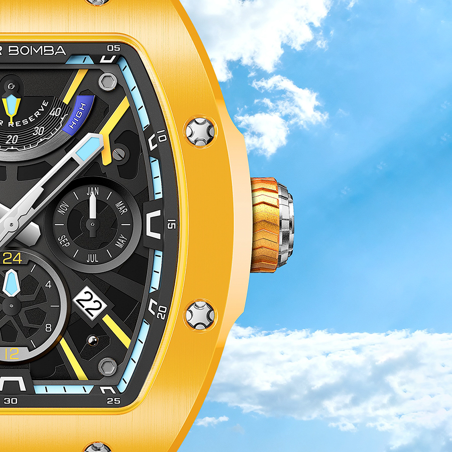 Đồng hồ Tsar Bomba TB8222C-03 Full Ceramic