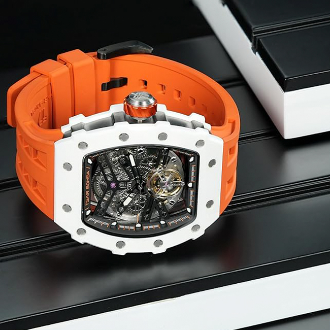 Đồng hồ Tsar Bomba TB8208C-04 Ceramic