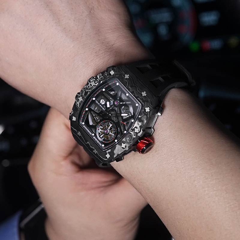 Đồng hồ Tsar Bomba TB8209CF-01 Carbon