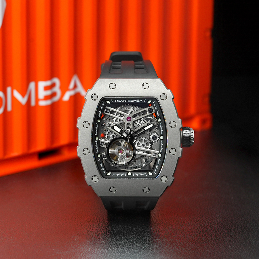Đồng hồ Tsar Bomba TB8208T-01 Titanium