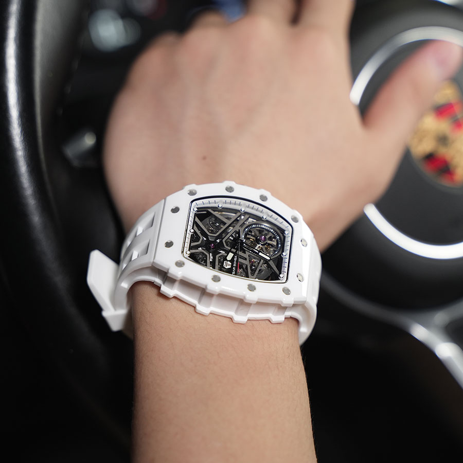 Đồng hồ Tsar Bomba TB8209C-02 Ceramic