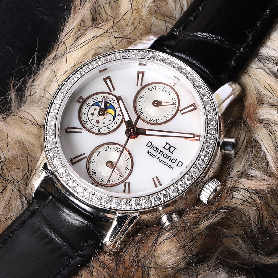 Đồng hồ Diamond D DM64205W-B
