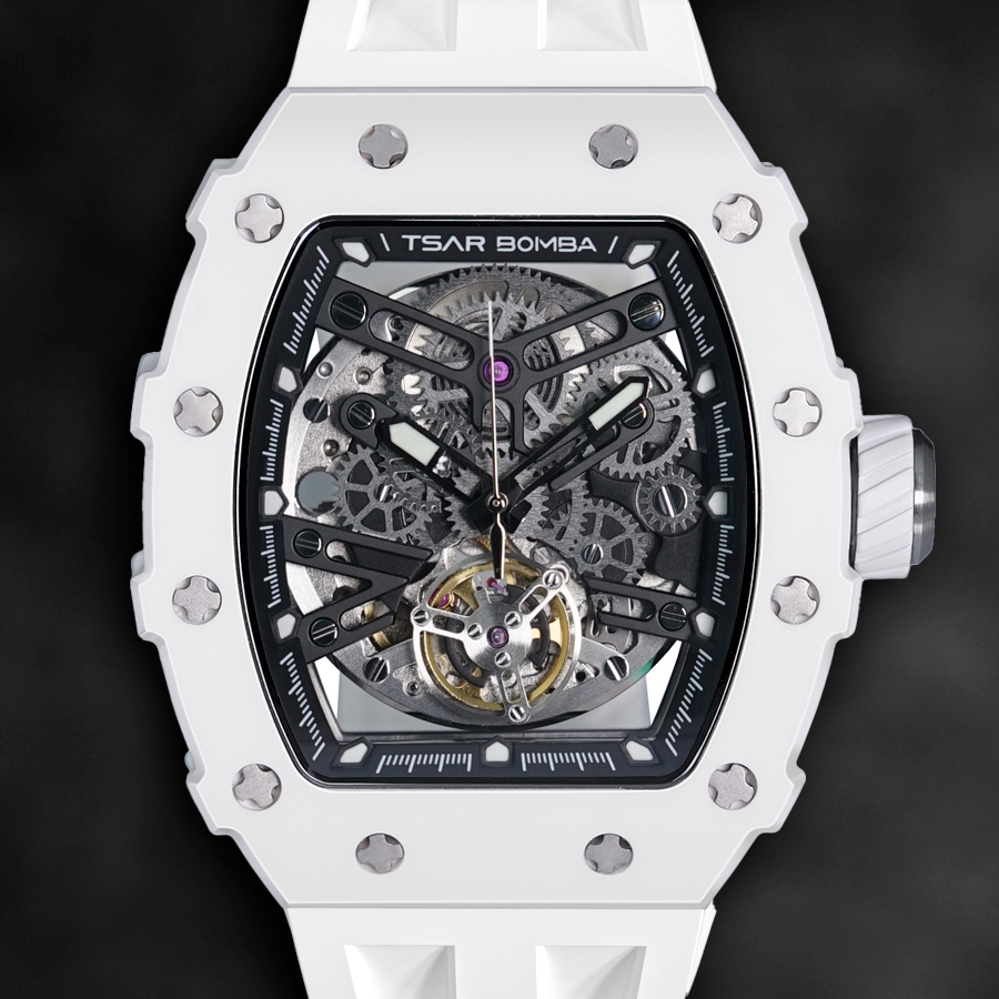 Đồng hồ Tsar Bomba TB8208C-07 Ceramic