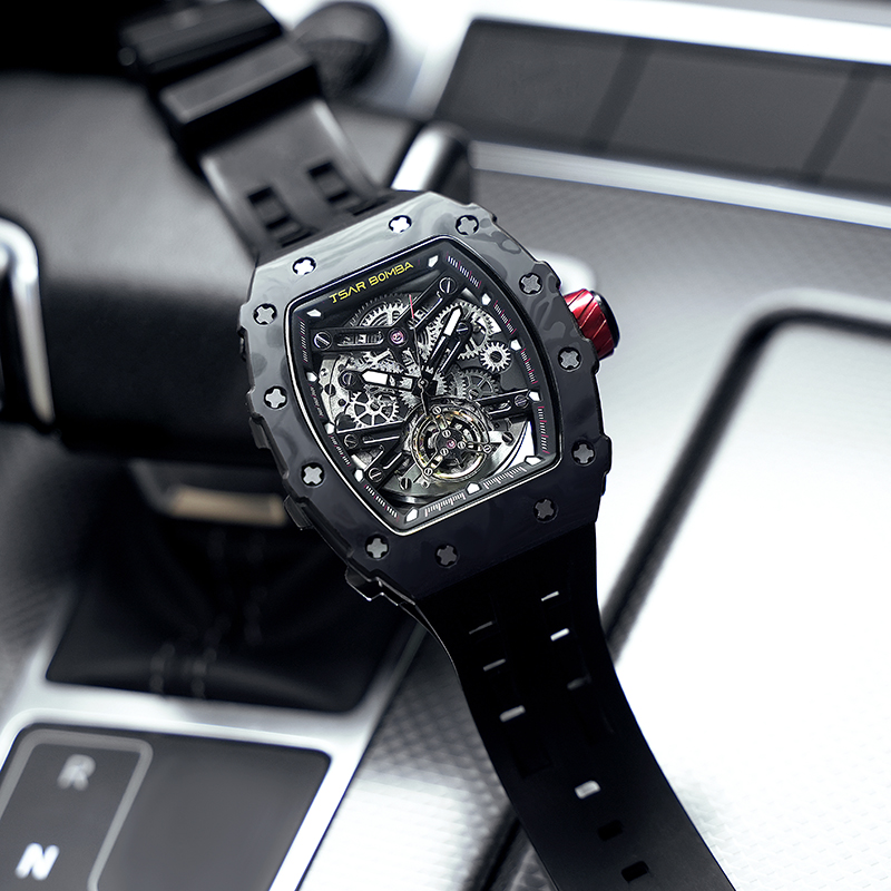 Đồng hồ Tsar Bomba TB8208CF-08 Carbon