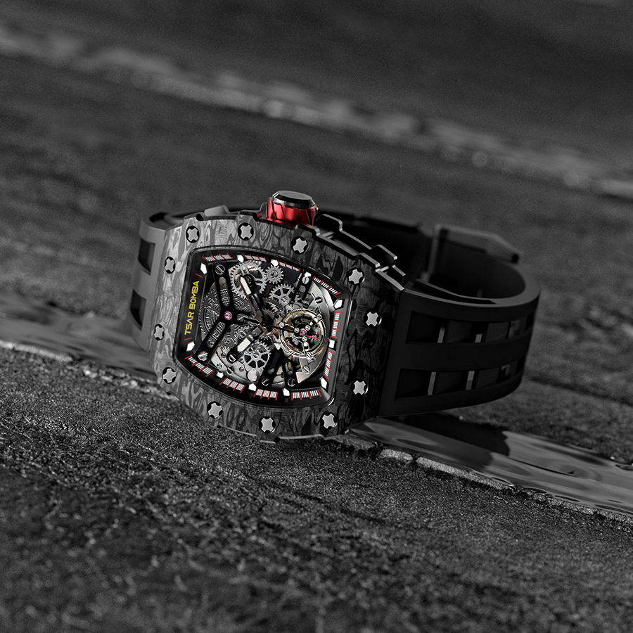 Đồng hồ Tsar Bomba TB8208CF-08 Carbon