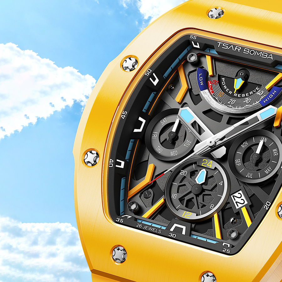 Đồng hồ Tsar Bomba TB8222C-03 Full Ceramic