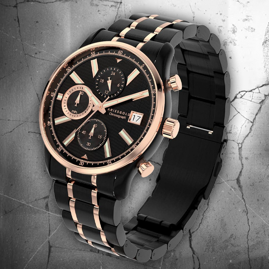 Đồng hồ Aries Gold AG-G7020 BKRG-BKRG