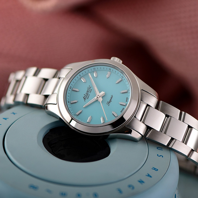 Đồng hồ Atlantic Swiss  AT-20335.41.91TQ Tiffany Blue