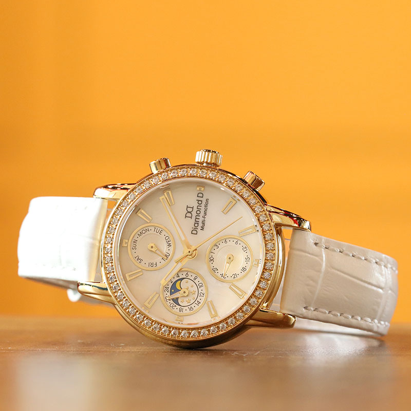 Đồng hồ Diamond D DM64205IG-W