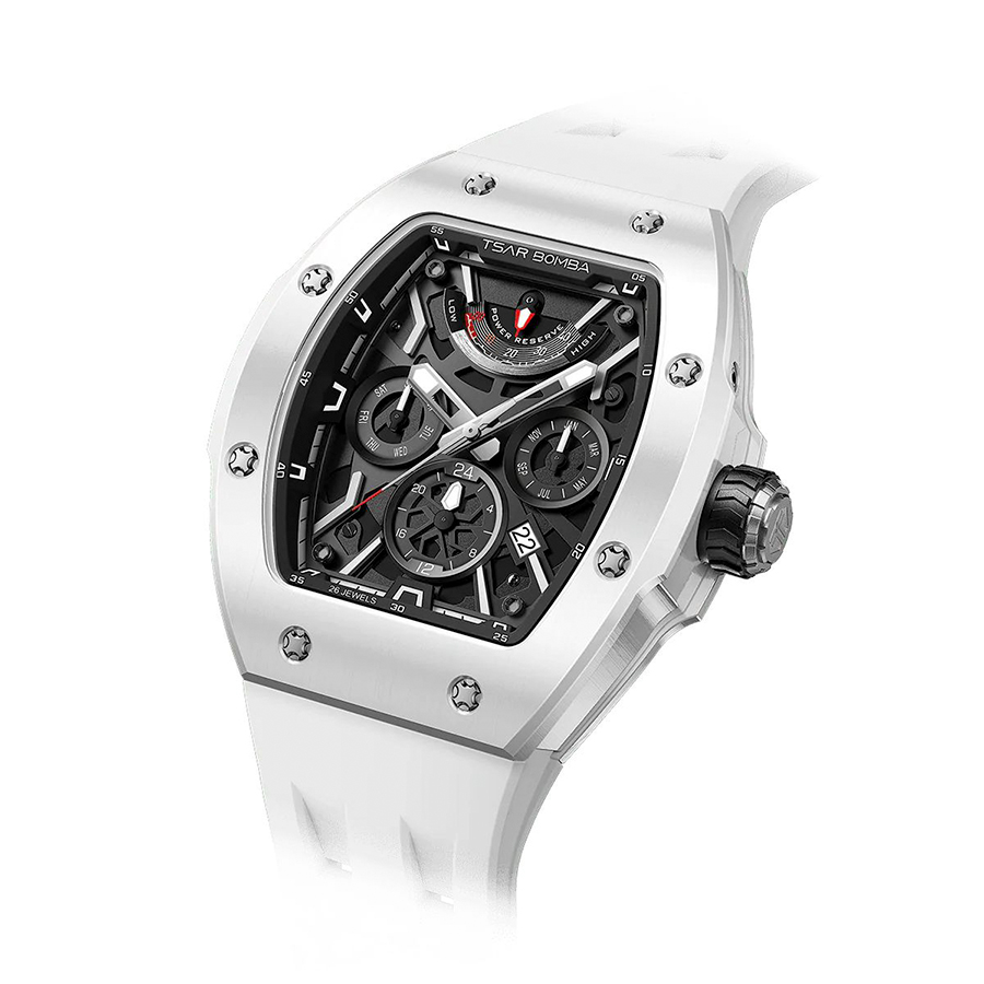 Đồng hồ Tsar Bomba TB8222C-01 Full Ceramic
