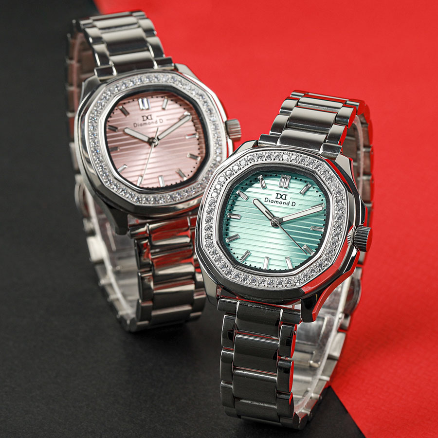 Đồng hồ Diamond D DM1003S-BL Tiffany Blue