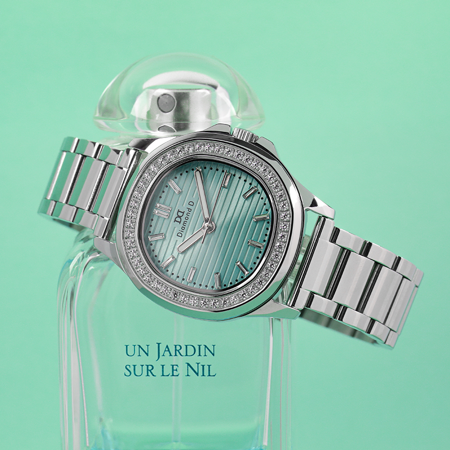 Đồng hồ Diamond D DM1003S-BL Tiffany Blue