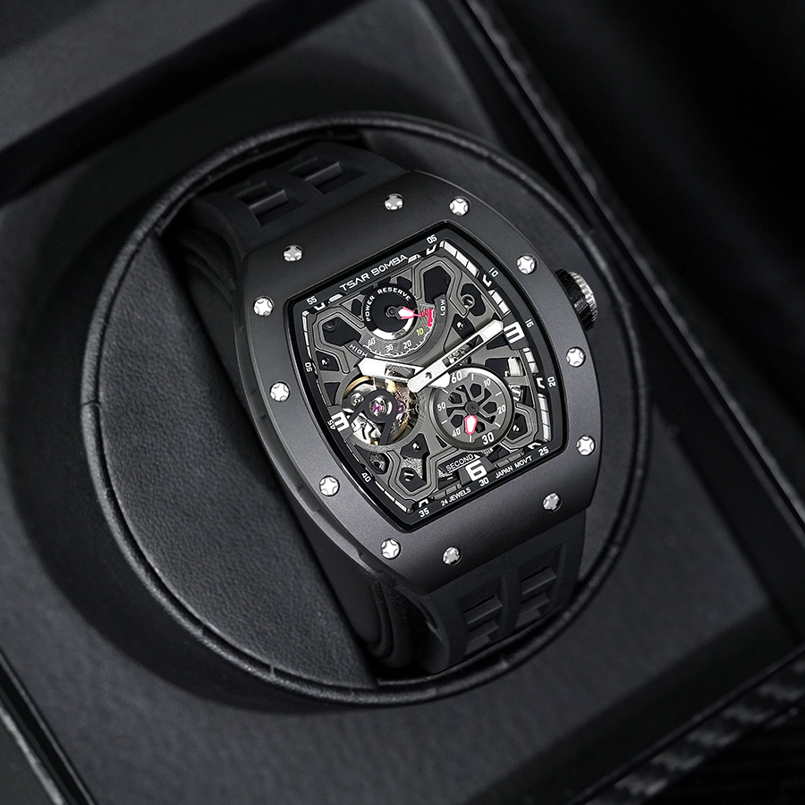 Đồng hồ Tsar Bomba TB8212C-02 Ceramic