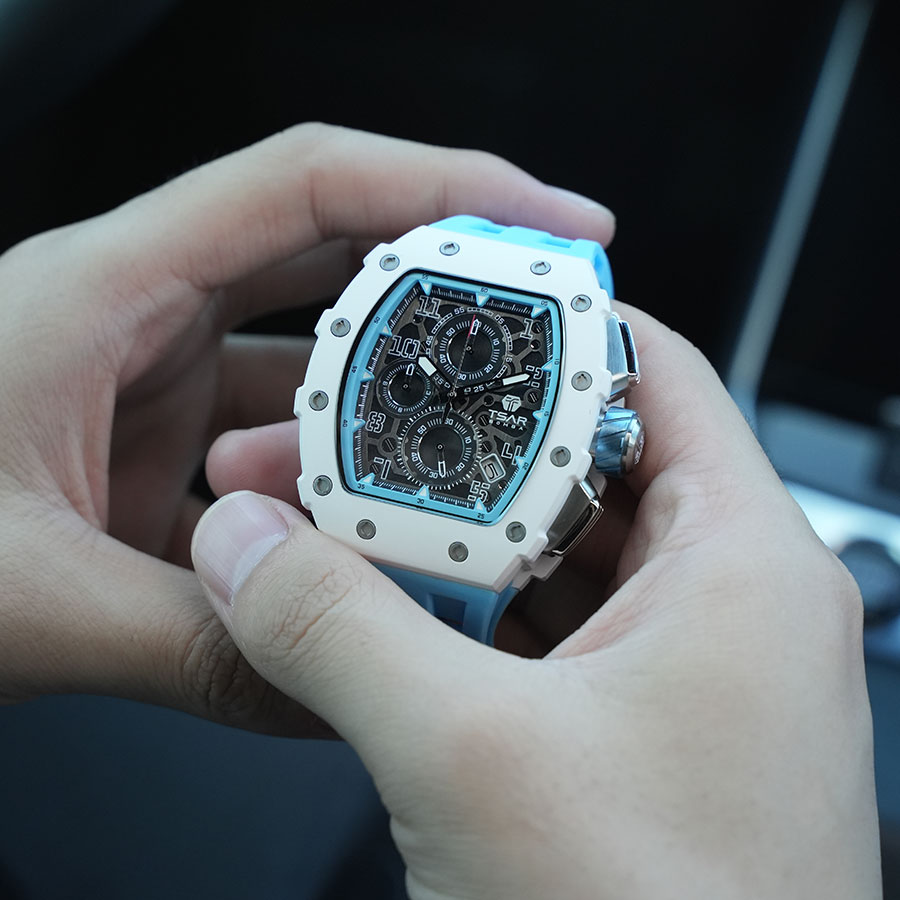 Đồng hồ Tsar Bomba TB8204C-02 Ceramic