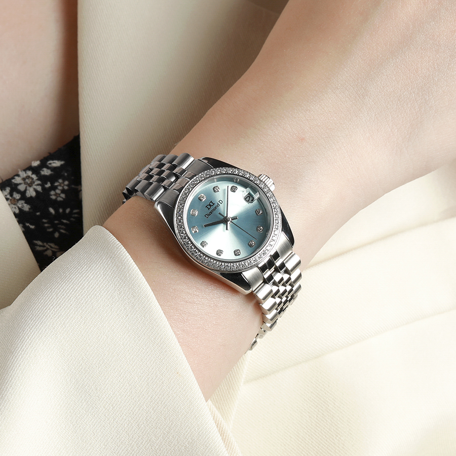 Đồng hồ Diamond D DM1006S-TB Tiffany Blue