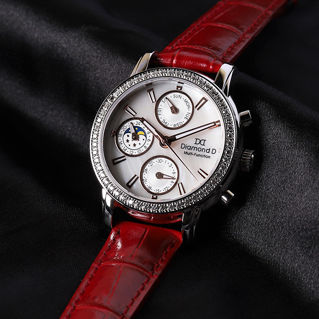 Đồng hồ Diamond D DM64205W-R