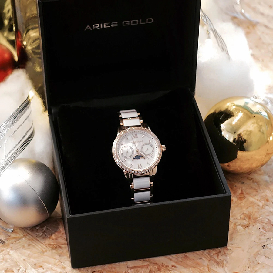 Đồng hồ Aries Gold AG-L58010L RG-MP Ceramic