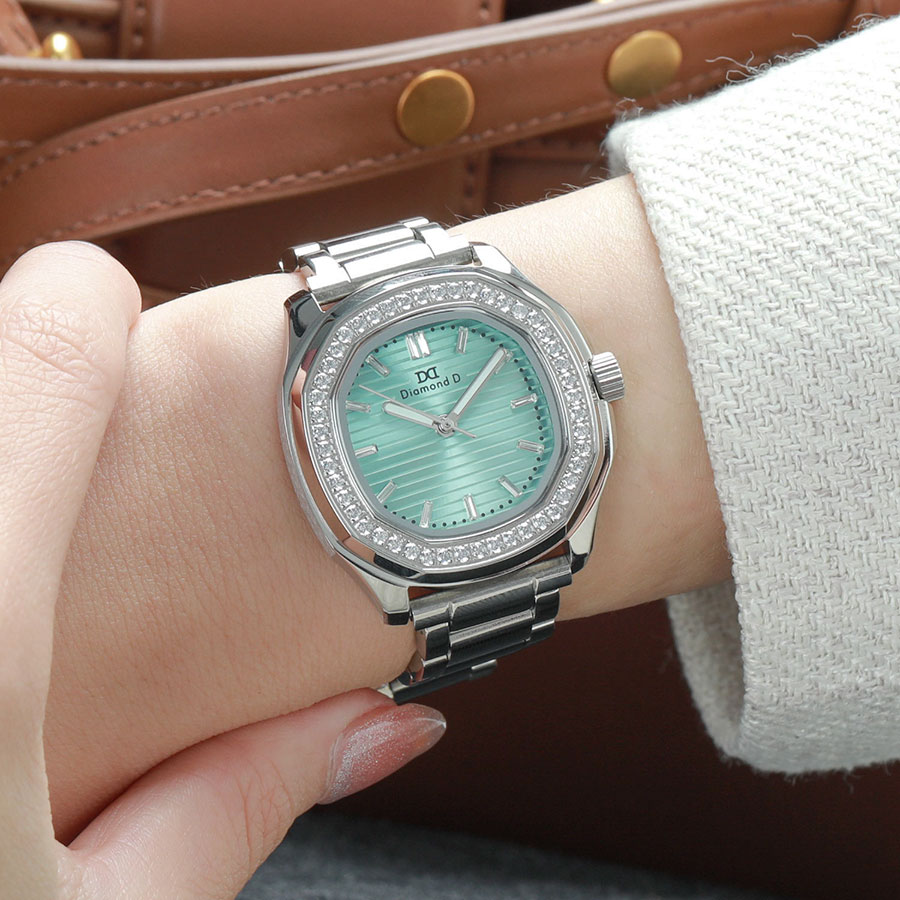 Đồng hồ Diamond D DM1003S-BL Tiffany Blue