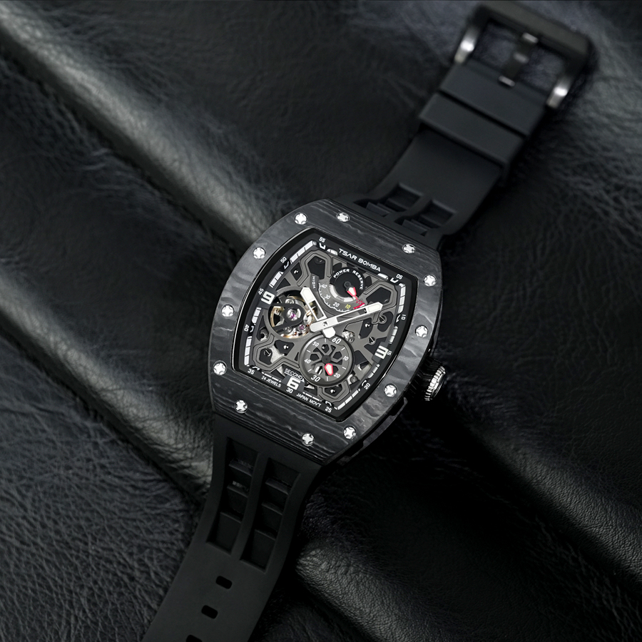 Đồng hồ Tsar Bomba TB8212CF-04 Full carbon + ceramic