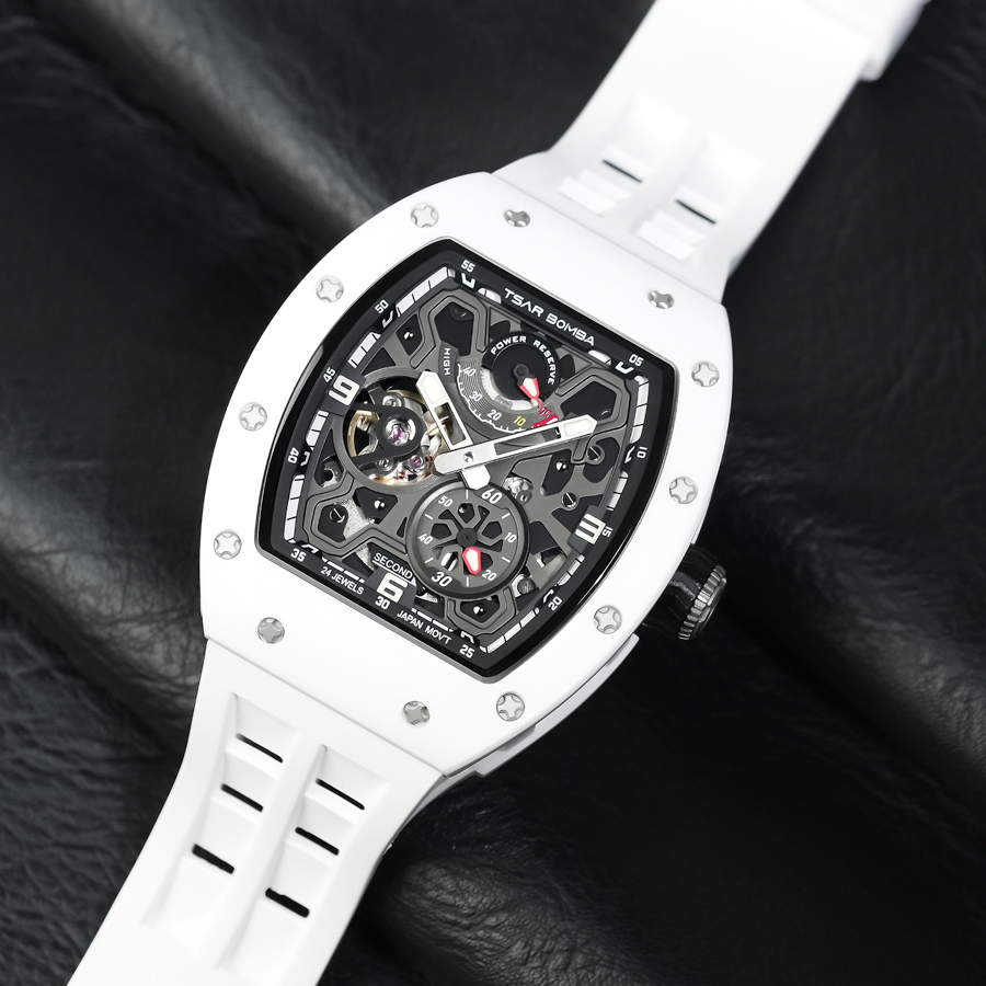 Đồng hồ Tsar Bomba TB8212C-01 Full ceramic