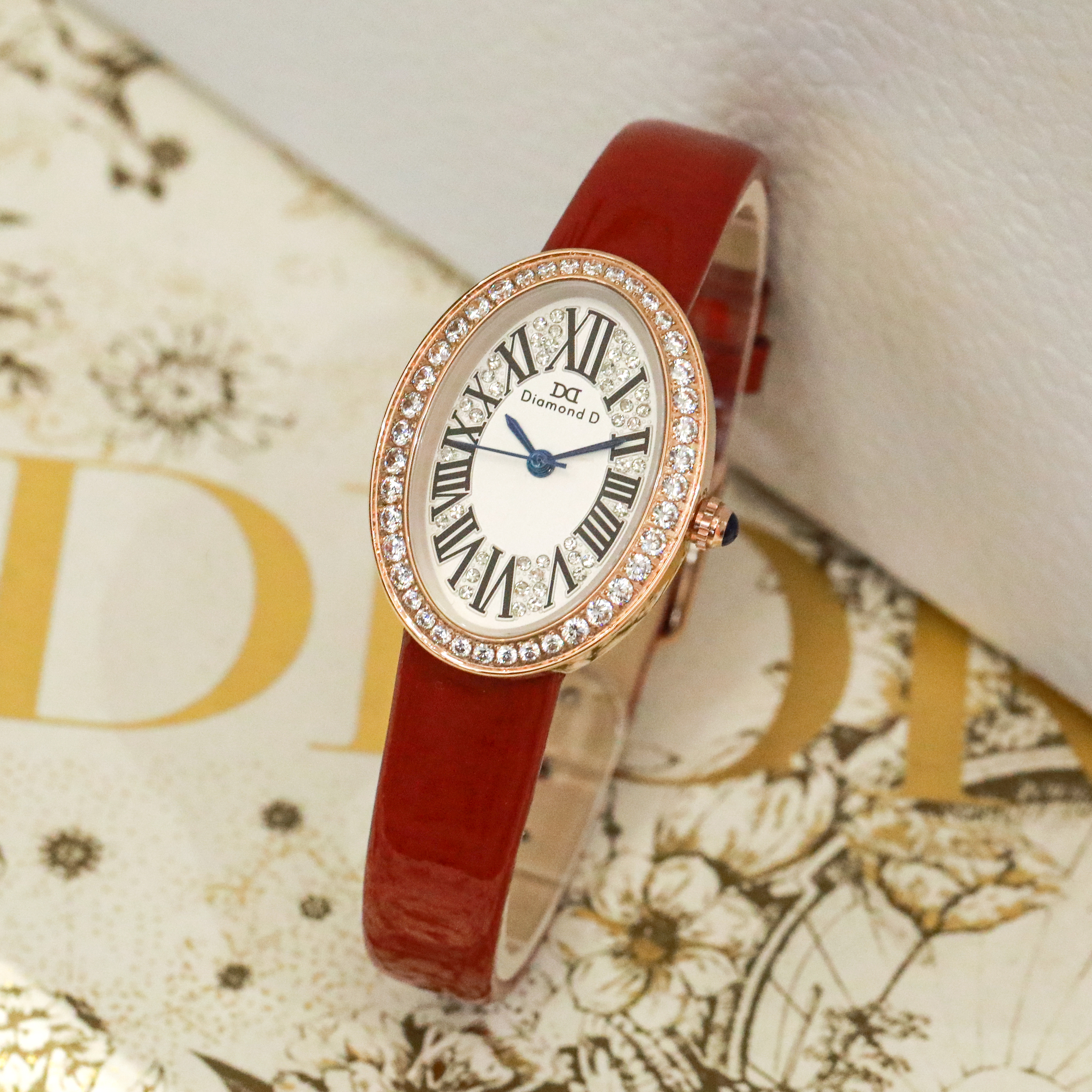 Đồng hồ Diamond D DM1005RG-R