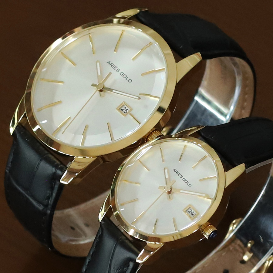 Đồng hồ Aries Gold AG-G639M G-GOLD + AG-L639F G-GOLD