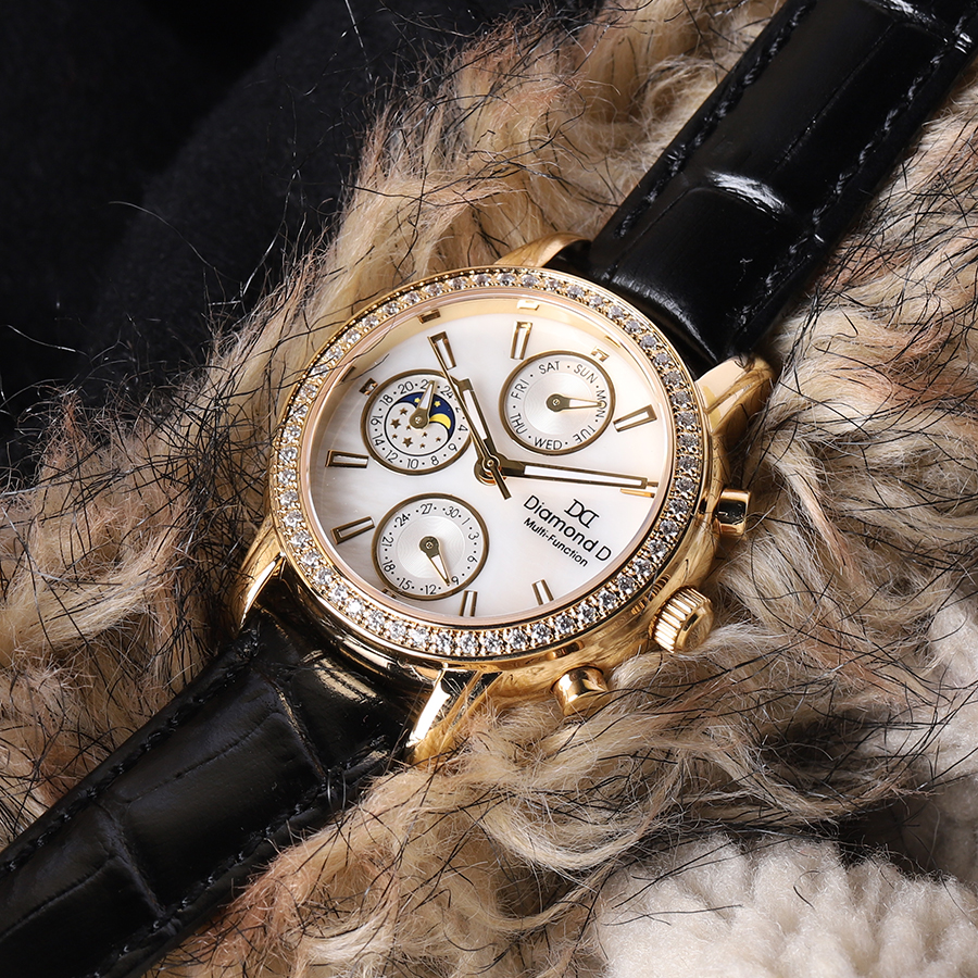 Đồng hồ Diamond D DM64205IG-B