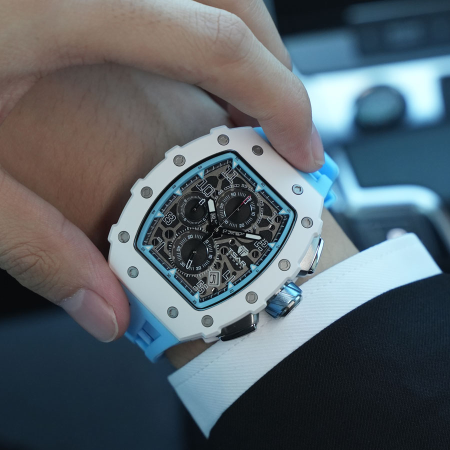 Đồng hồ Tsar Bomba TB8204C-02 Ceramic