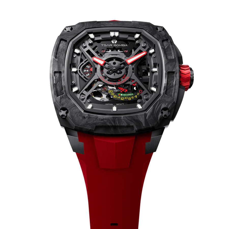 Đồng hồ Tsar Bomba TB8605-01 Carbon 