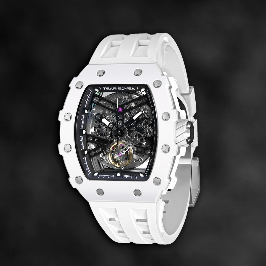 Đồng hồ Tsar Bomba TB8208C-07 Ceramic