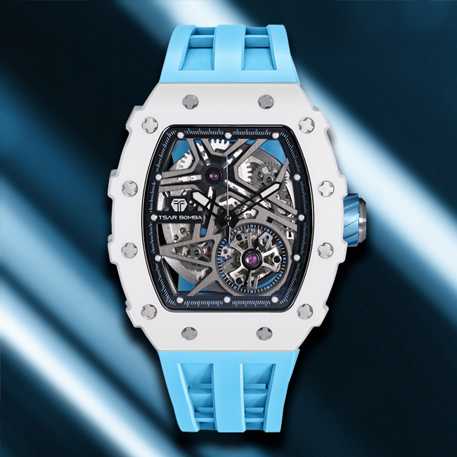 Đồng hồ Tsar Bomba TB8209C-04 Ceramic