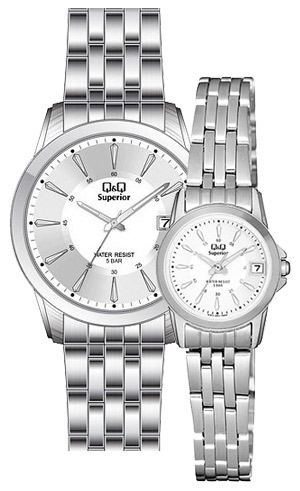 Đồng hồ Q&Q QQ-S300J201Y + QQ-S301J201Y