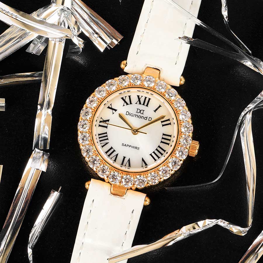 Đồng hồ Diamond D DM63055IG-W