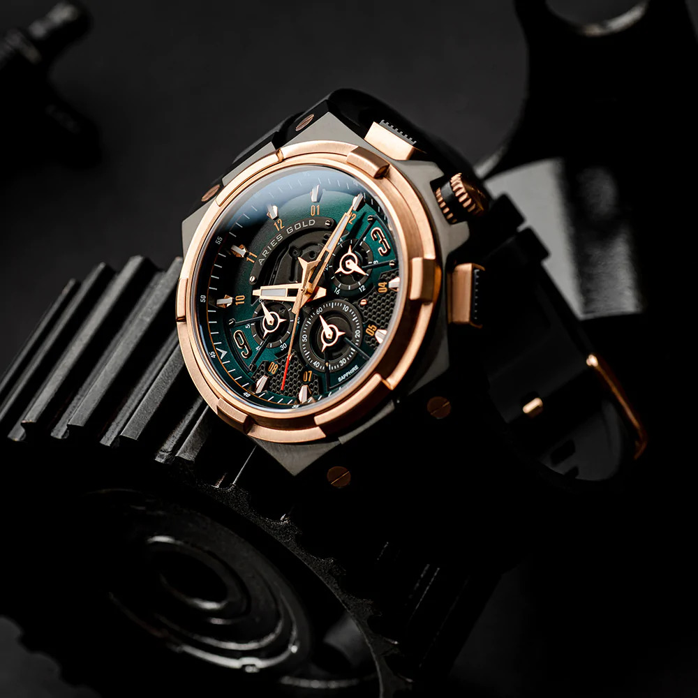 Đồng hồ Aries Gold AG-G7016 BKRG-BKGN